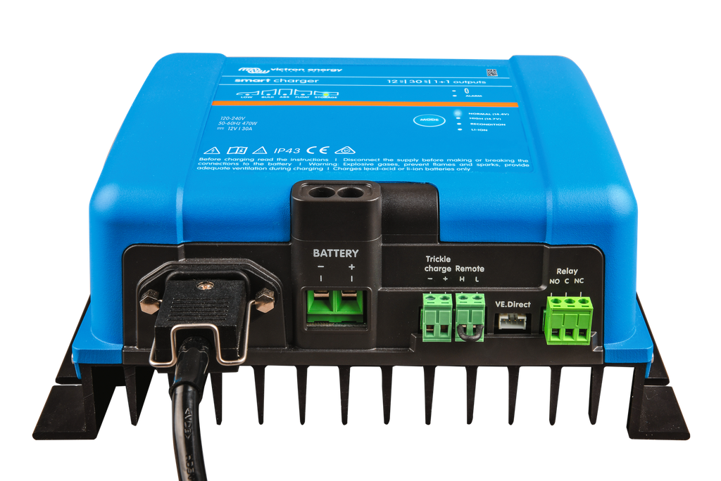 Victron Smart IP43 Charger 12/30 (3) 120/240V