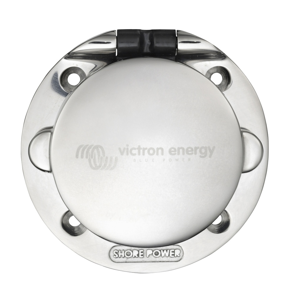 Victron Power Inlet 16A polyamid with cover