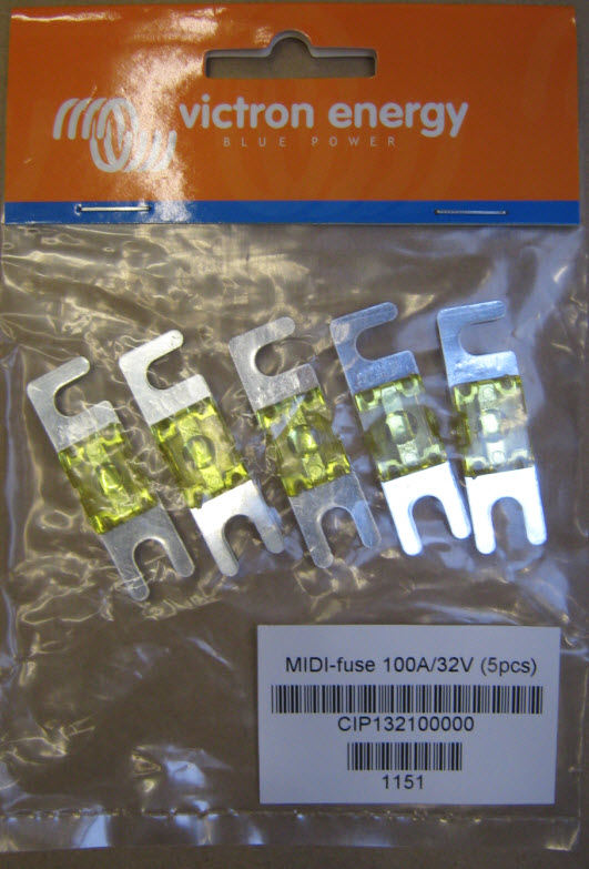 Victron MIDI-fuse 100A/32V (package of 5 pcs)