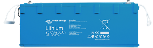 [BAT524120620] Victron LiFePO4 Battery 25.6V/200Ah NG