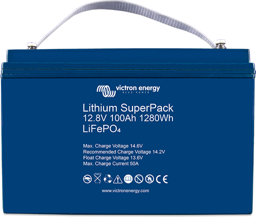 [BAT512060705] Victron Lithium SuperPack 12.8V/60Ah (M6)