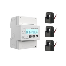 Medidor bidireccional V2C + 3 pinzas 120 A (trifásico)