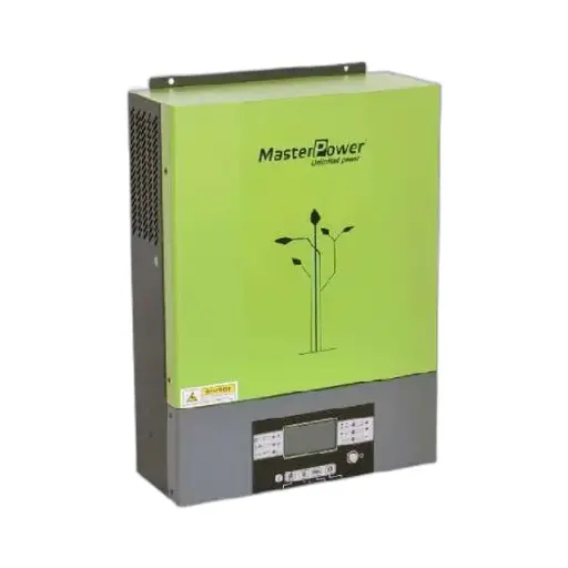 Inversor Cargador Masterpower 3000W-24V Max PV 4000W regulador MPPT 80A Rango (120VDC-450VDC) UM3KV3-24V