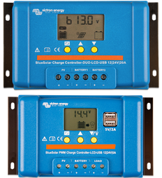 Victron BlueSolar PWM-LCD&USB 12/24V-30A
